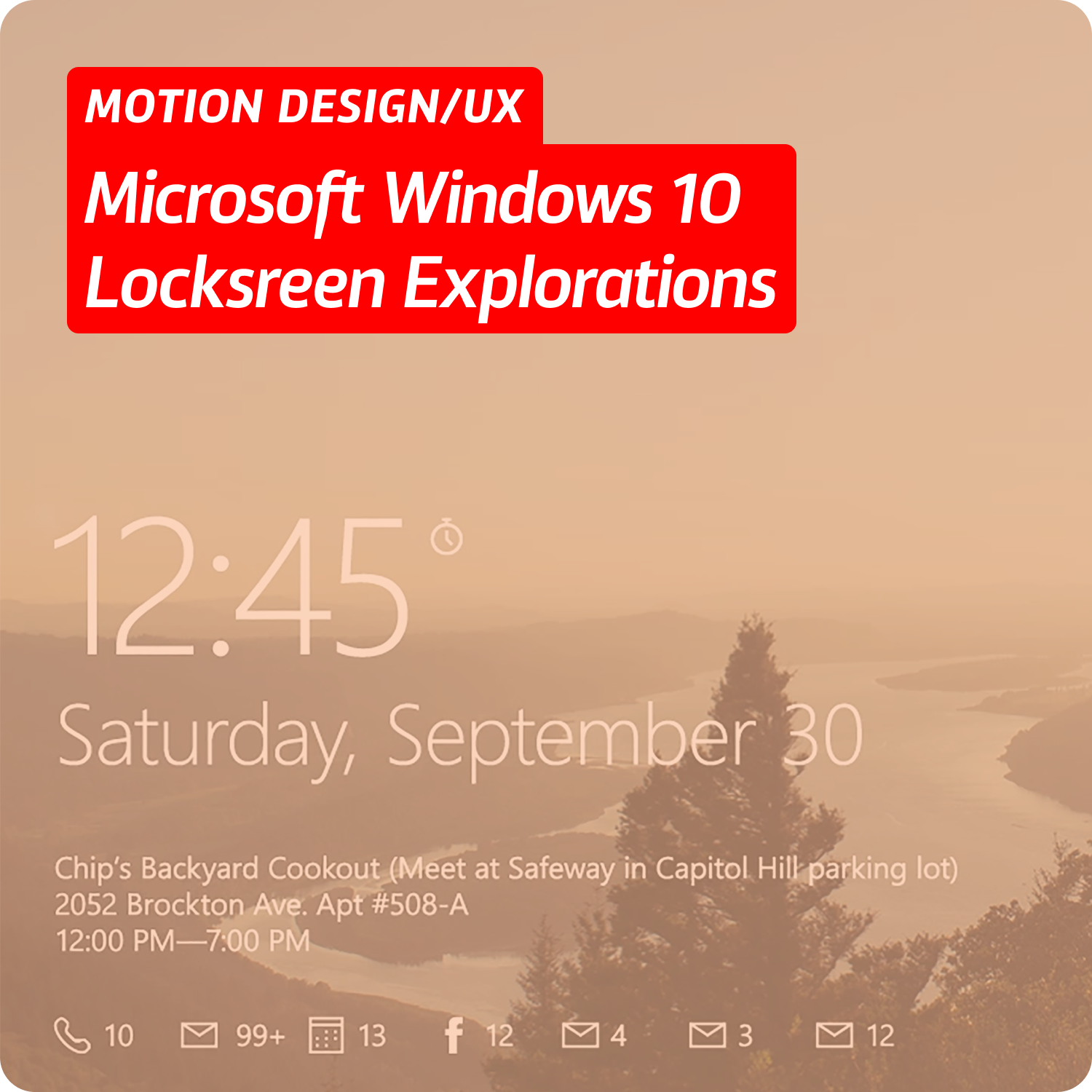 Windows 10 Lock Screen Explorations